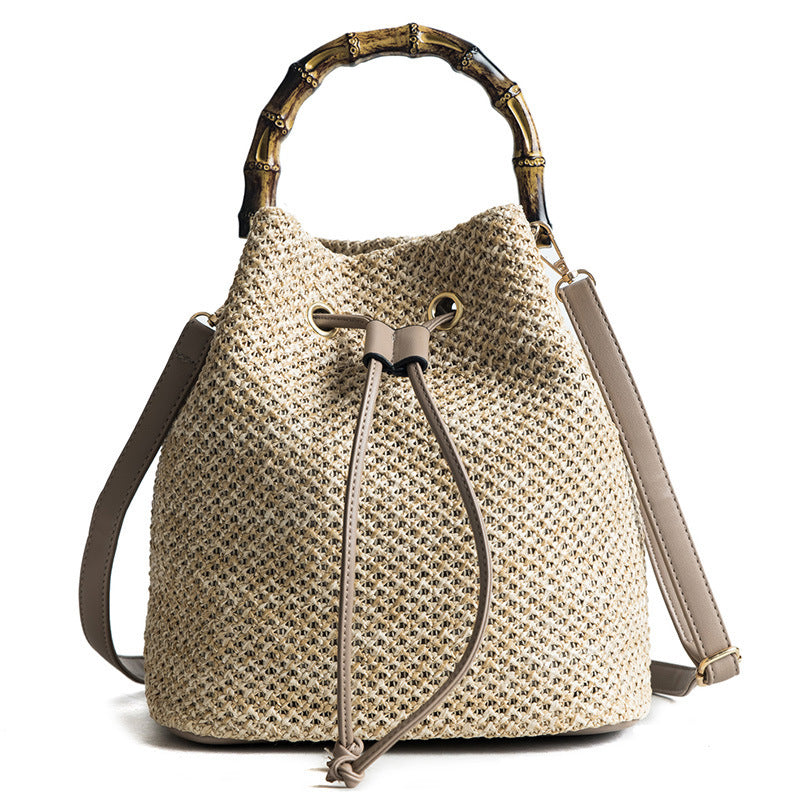 Bamboo Bucket Bag